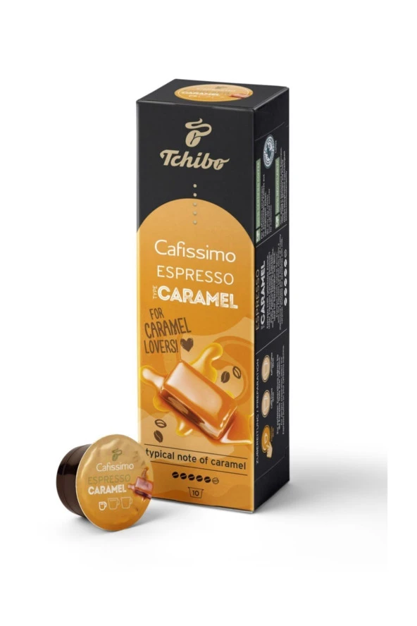 Tchibo No Color Espresso Caramel 10'lu Kapsül Kahve