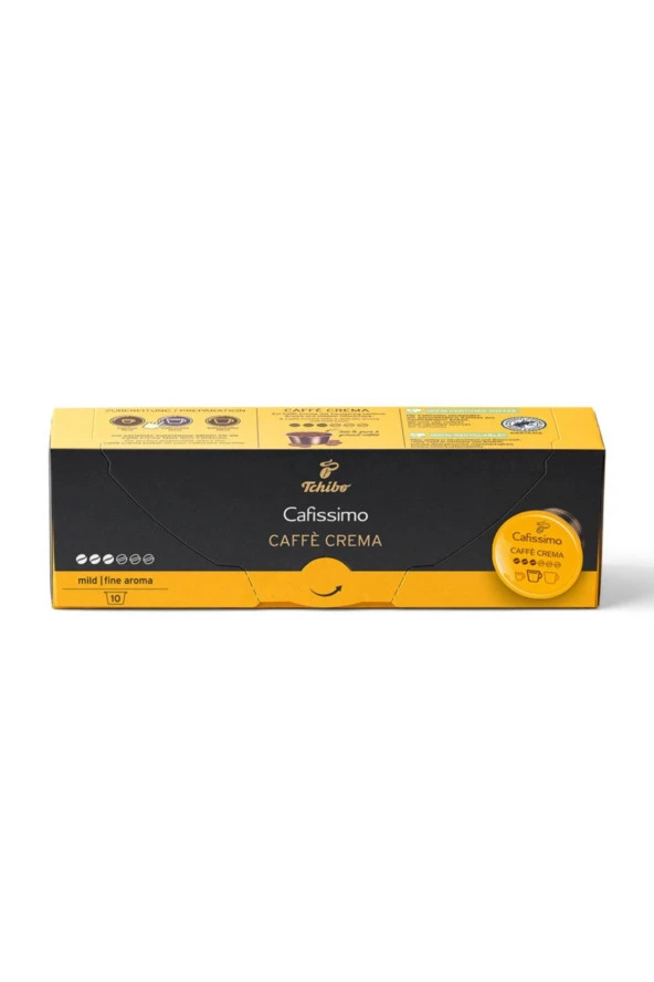 Tchibo Cafissimo Caffe Crema Fine Aroma 80 Adet Kapsül Kahve - Avantajlı Paket