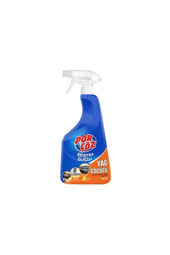 Porçöz Yağ Çözücü Sprey 750 ml