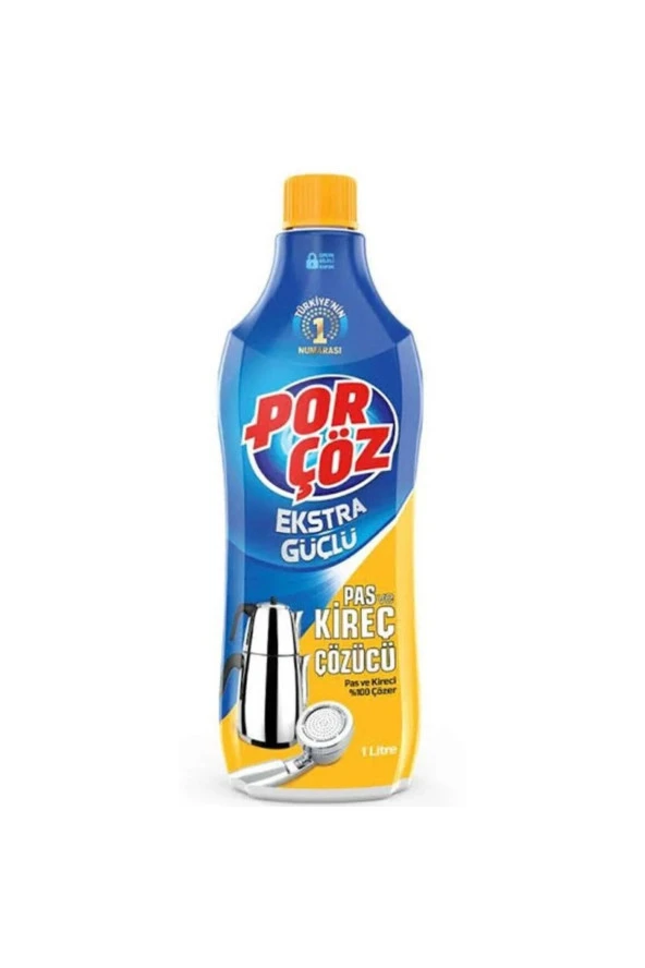 Porçöz Pas Ve Kireç Sökücü 1000 ml