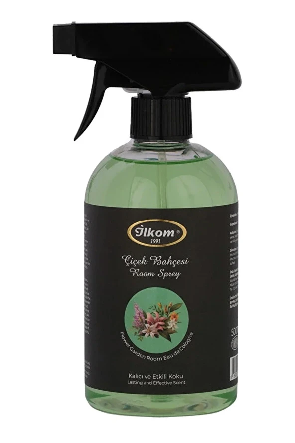 İlkom Çiçek Bahçesi Kokulu Premium Spreyli Oda Kokusu 500 ml. - 2