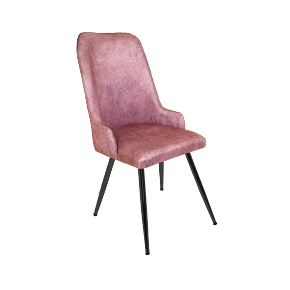 Çırağan Sandalye (ESB Siyah Ayak) - Pembe ürün görseli