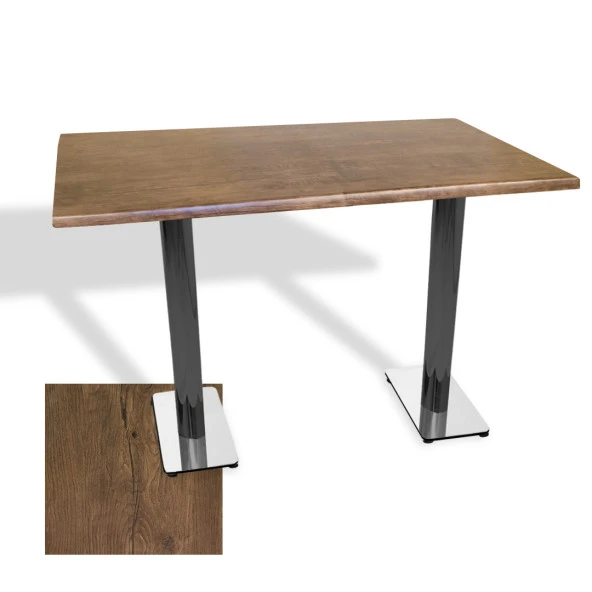 Karanfil Werzalit Masa (80x120) - Antik Dark ürün görseli