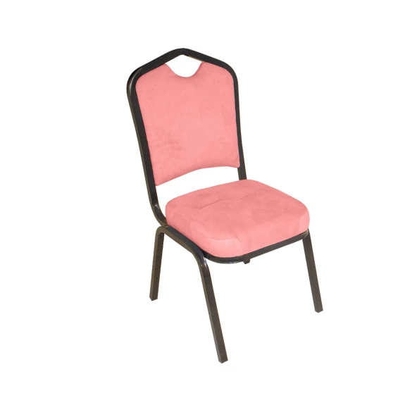 Hilton Sandalye Gold - Pembe