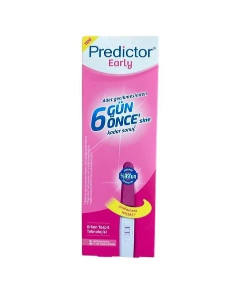 Predictor Early Erken Gebelik Testi 2'li Paket ürün görseli 1