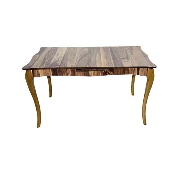 Ametrin Mega Lukens Ahşap Uzayan Mutfak Masası