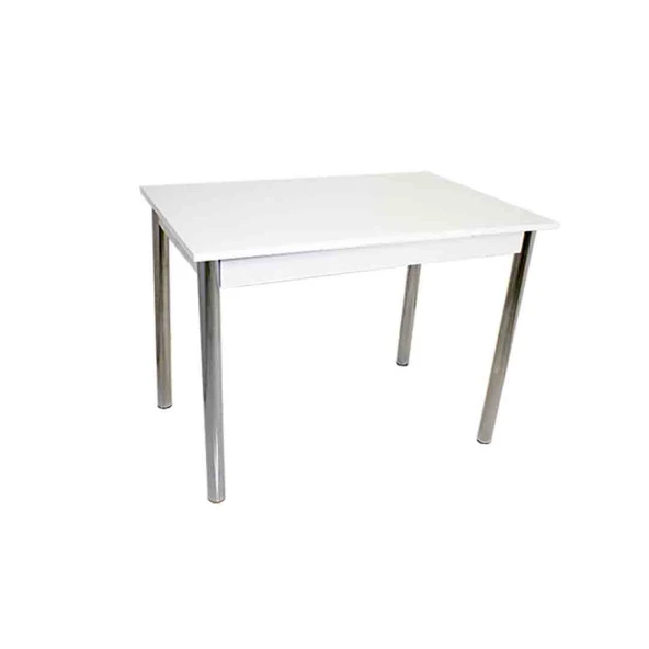 Akasya - Mega Mutfak Masası - Beyaz