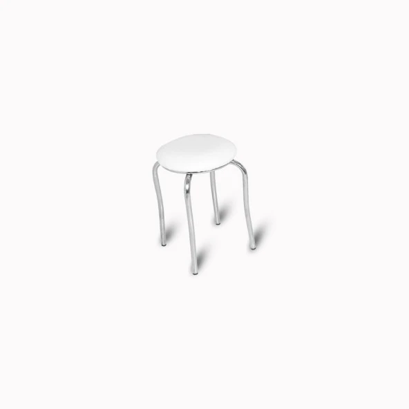 Tabure - Beyaz ürün görseli 1