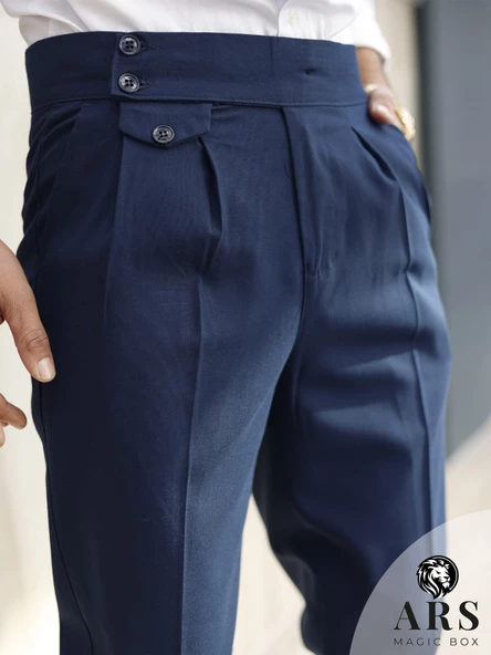 ARS MAGİC BOX YENİ SEZON PAMUK BAGGY ÇİFT PİLELİ RAHAT KESİM VE METAL TOKALI STANDART BOY PANTALON - 10