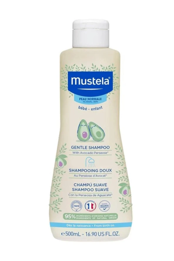 Mustela Gentle Shampoo Bebek Şampuanı 500 ml
