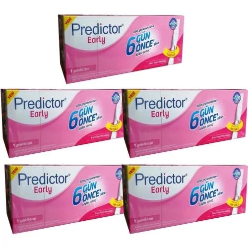Predictor Early Erken Gebelik Testi 5'li Paket