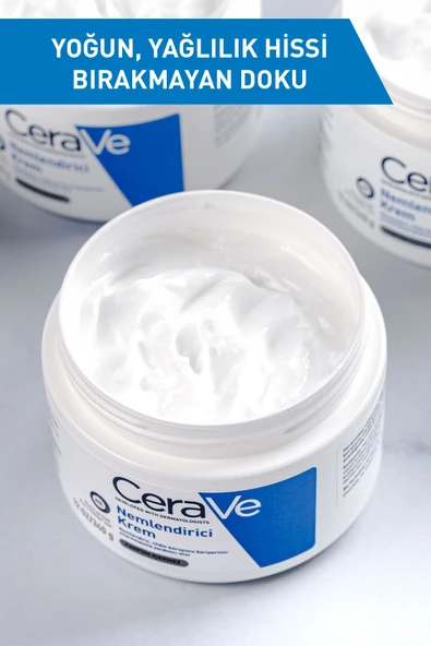 CeraVe Nemlendirici Yüz Ve Vücut Kremi-Kuru Ciltler İçin Seramid Ve Hyalüronik Asit İçerikli 340gr - 2