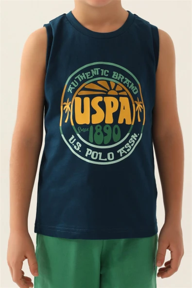 U.S. Polo Assn. 1776 Tree Erkek Çocuk Bermuda Pijama Takım - 3