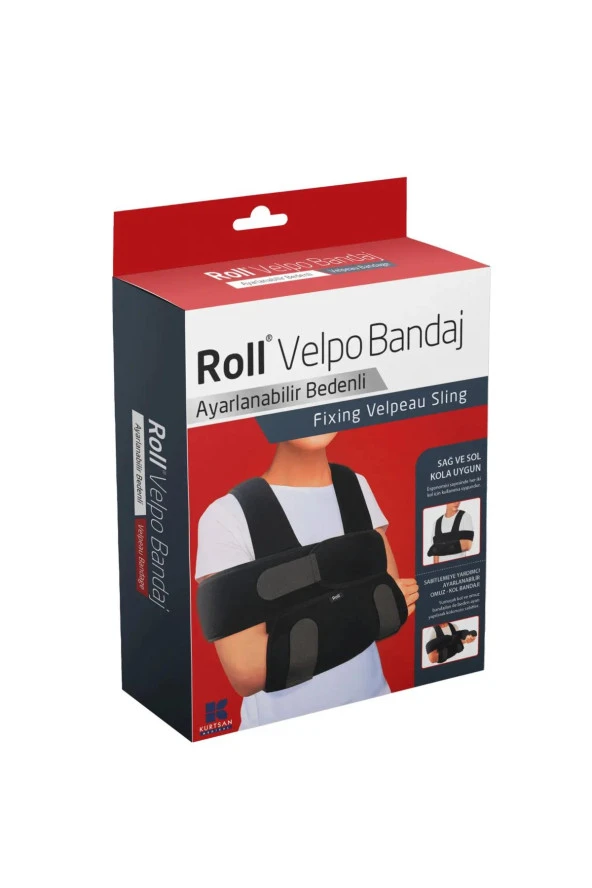 ROLL VELPO AYARLANABİLİR BEDENLİ BANDAJ YETİŞKİN ürün görseli 1