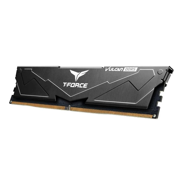 Team T-Force Vulcan Black 16GB (2x8GB) 5600Mhz CL40 DDR5 Gaming Ram - 2