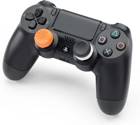 Cosmostech Kontrolfreek Gamerpack VORTEX VX PS5/PS4 Uyumlu 2'li Analog Başlık Thumbsticks - Performans Yükseltici ve Koruyucu - 3