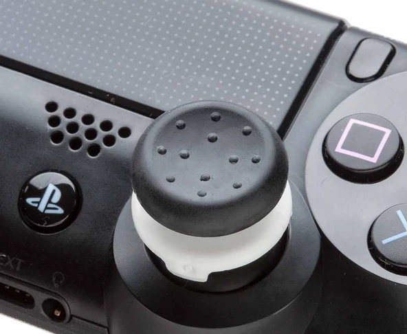 Cosmostech Kontrolfreek Gamerpack VORTEX VX PS5/PS4 Uyumlu 2'li Analog Başlık Thumbsticks - Performans Yükseltici ve Koruyucu - 5