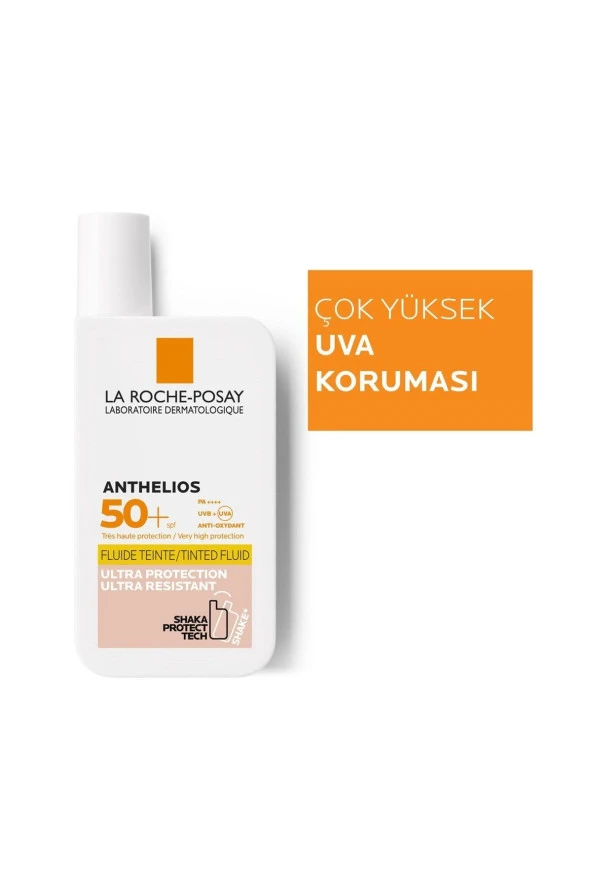 Anthelios invisible Fluid Güneş Kremi Renkli Normal/Karma Ciltler spf50+ Yüksek Koruma 50 ml - 3