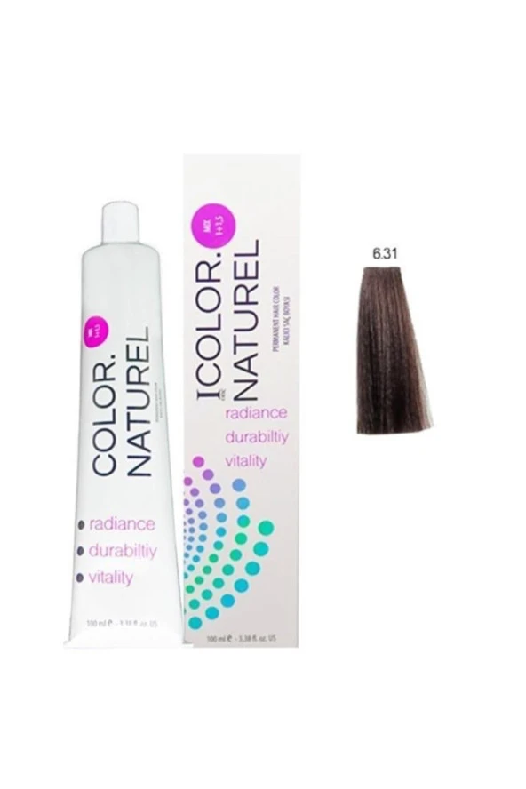 Color Naturel Saç Boyası 6.31 100 ml 8699300211746