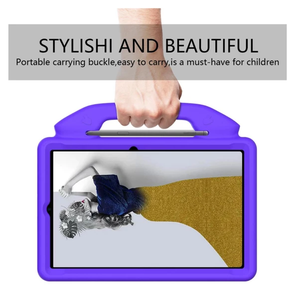 Xiaomi Redmi Pad SE / Mi Pad 5 / Mi Pad 6 / Pro Kılıf Tutmalı Standlı Silikon Case - 8