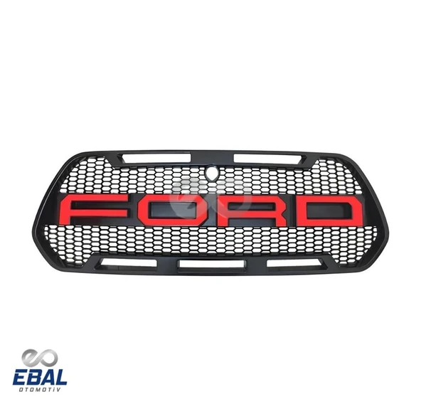 Ford Transit 2014-2018 Model Uyumlu Raptor Kırmızı Ford Yazılı Panjur - 2