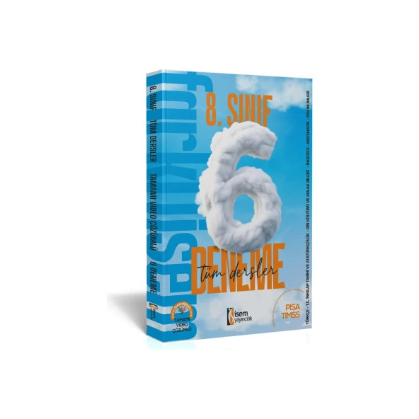 İsem Yayınları 8. Sınıf LGS Tüm Dersler 6 Deneme Komisyon