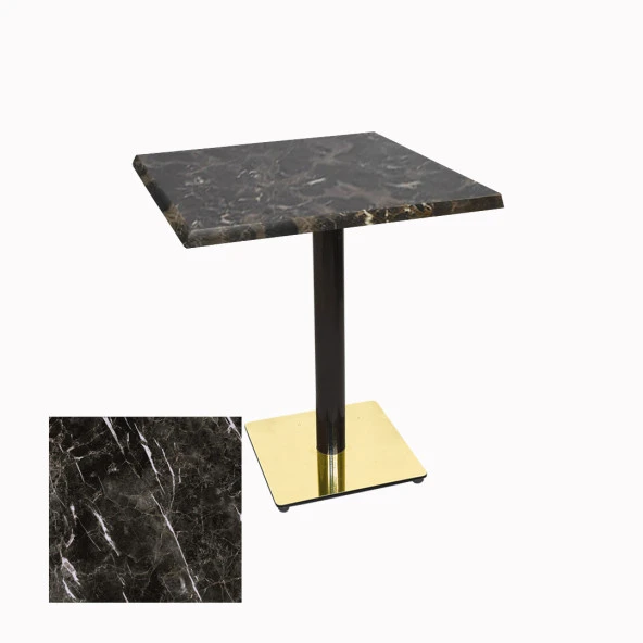 Karanfil Werzalit Gold Kare Masa 80X80 - Teramo