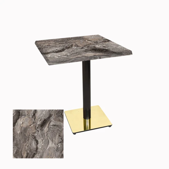Karanfil Werzalit Gold Kare Masa 70x70 - Sydney