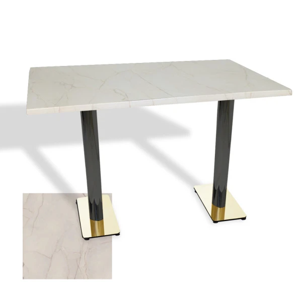 Karanfil Gold Werzalit Masa (80x140) - Golden Marble