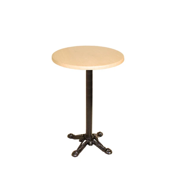 Bistro Döküm Masa (Çipa Werzalit Yuvarlak Q 70cm)  - Akçaağaç ürün görseli