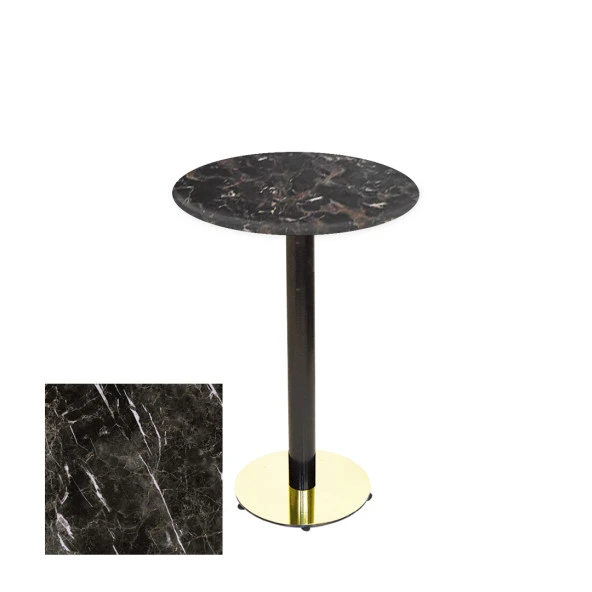 Bistro Masa (Karanfil Gold Werzalit Yuvarlak Q 70cm) - Teramo