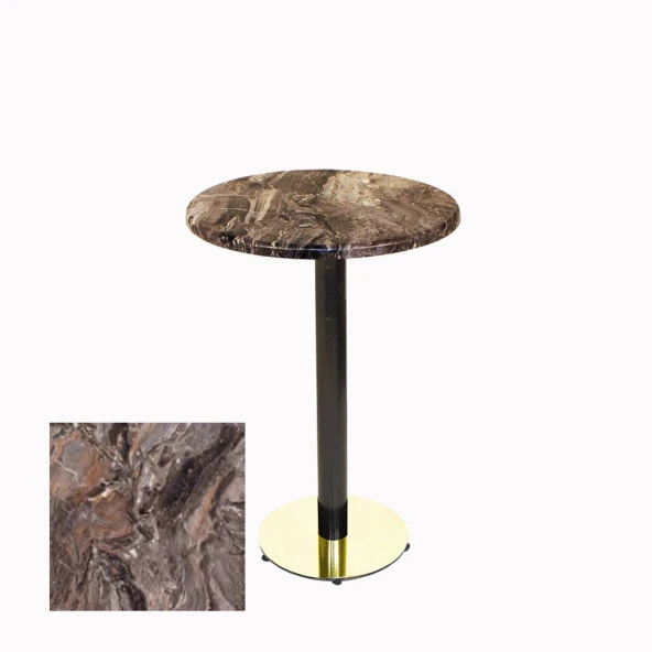 Bistro Masa (Karanfil Gold Werzalit Yuvarlak Q 70cm) - Sydney