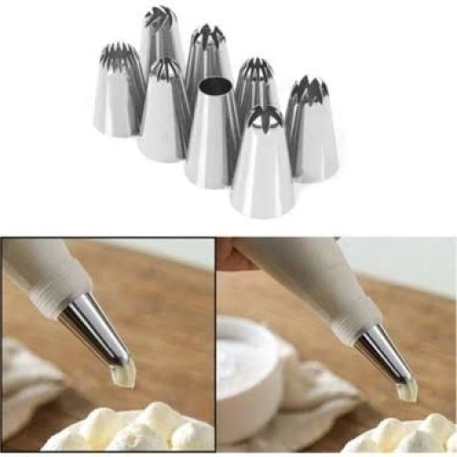 Krema Sıkma Seti 10 Parça - Resim 2