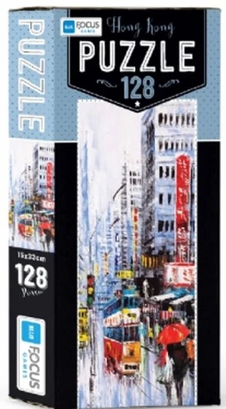 Blue Focus Hong Kong - Puzzle 128 Parça
