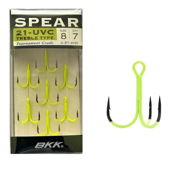 BKK Spear-21 UVC Üçlü Olta İğnesi