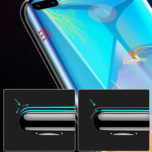 Gpack Huawei Honor Magic 6 Pro Full Kapatan Fiber Nano Ekran Koruma - 3