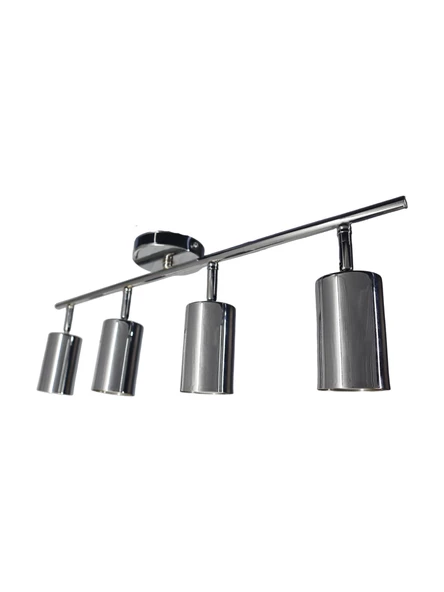 Lüks Spot Krom 4'lü Avize - Kaliteli Modern Metal Avize - 3