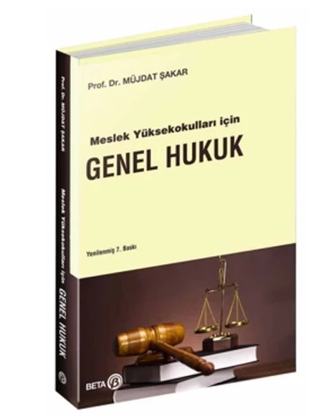 Meslek Yüksekokulları İçin Genel Hukuk