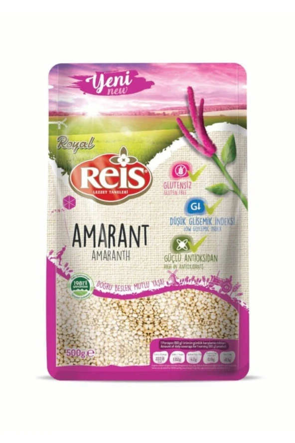 REİS BAKLİYAT Royal Amarant 500 Gr