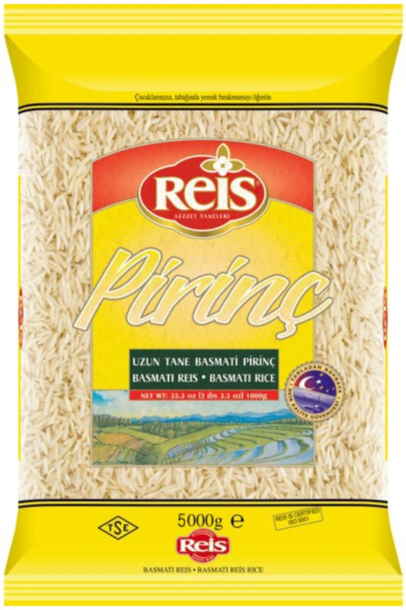 REİS Basmati Pirinç 5 Kg