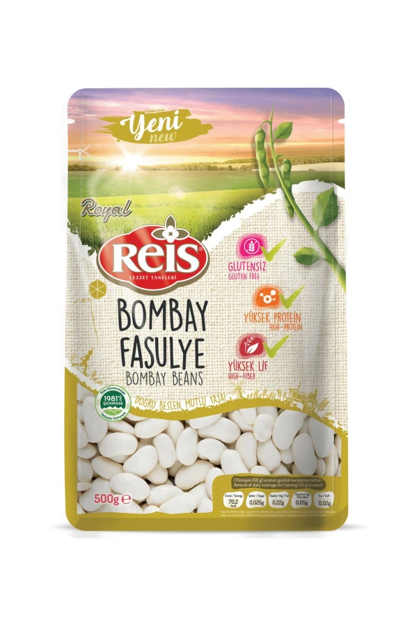 Reis Glutensiz Bombay Fasülye 500Gr