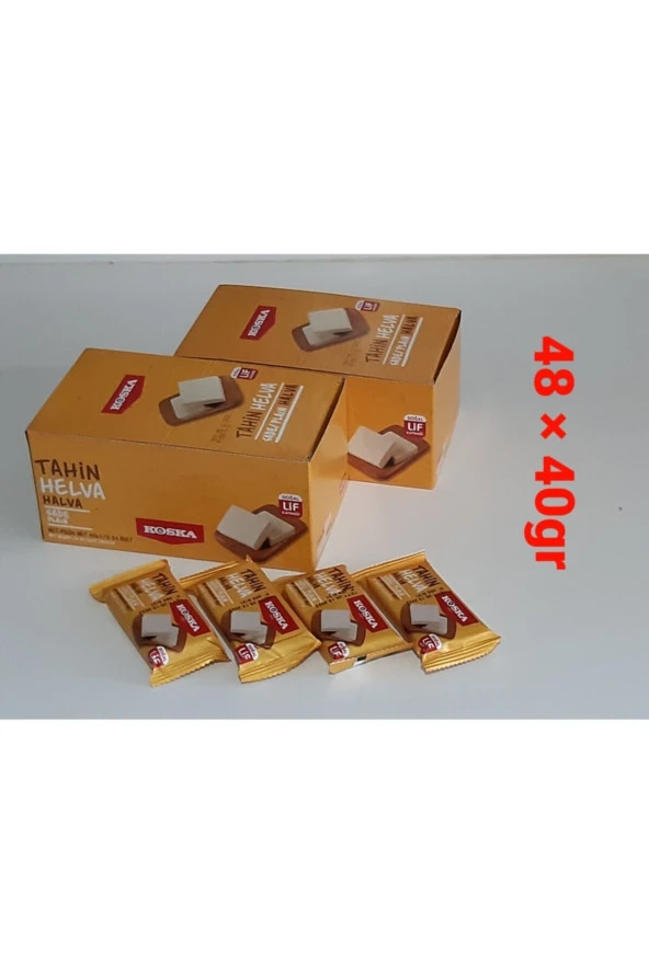 KOSKA Sade Helva 40Gr ×48 Adet(1 Koli)