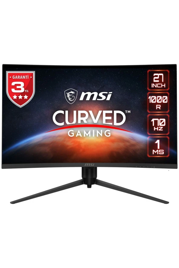 G271cqp E2 27" Curved 1000r 170hz 1ms Adaptive-sync Va Wqhd Gaming (OYUNCU) Monitör