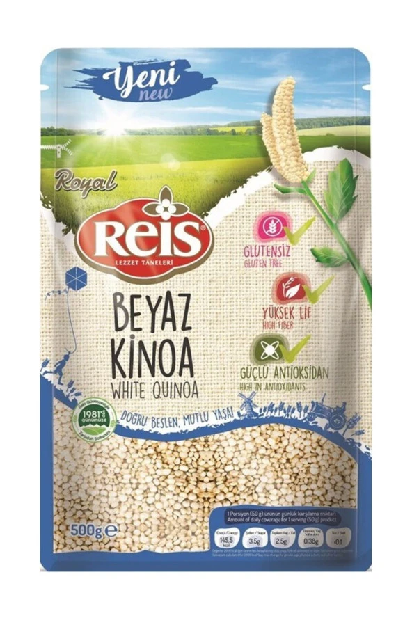 REİS Royal Beyaz Kinoa 500 Gr