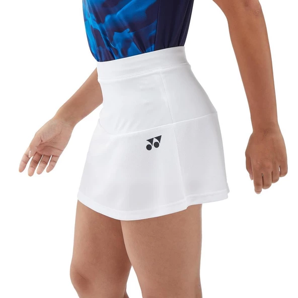 Yonex Tenis Şort Etek Beyaz Kadın YW0036EX - 5