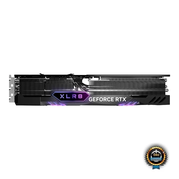 PNY RTX 4070 Ti XLR8 Gaming VERTO 12GB GDDR6X 192Bit (VCG4070T12TFXXPB1) DX12 Ekran Kartı - 4
