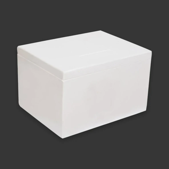 Strafor Köpük Kutu - K1 - 20 Kg - İç: 51 x 37 x 24,5 Cm - 1 Koli - 6 Adet