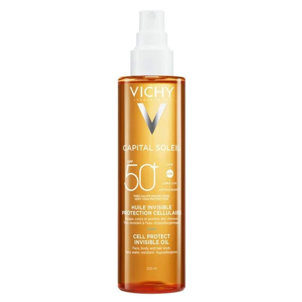 Vichy Capital Soleil Cell Protect Oil Spf50 200 ml