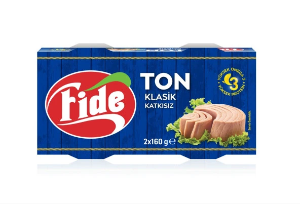 Fide Klasik Ton Balığı 2 X 160 Gr