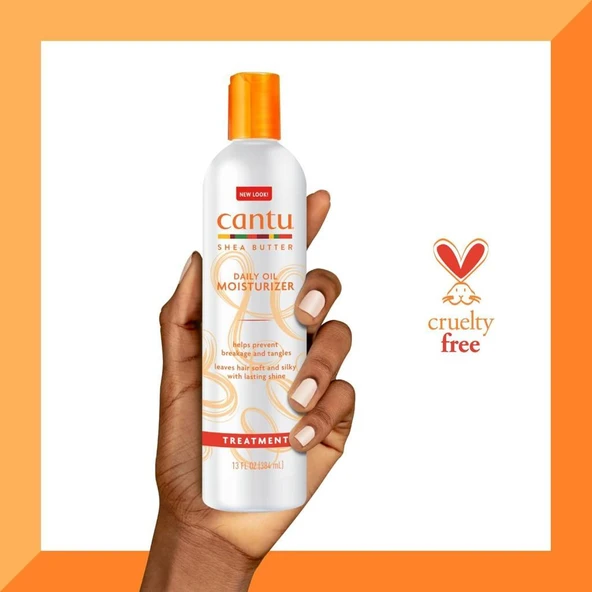 CANTU DAILY OIL MOISTURE GÜNLÜK NEMLENDİRİCİ YAĞ 384 mL00006-12/3EU - Resim 5